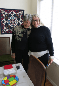 The author with Mary Ellen Lawrence